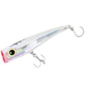 Поппер Malosi Staple Talo 180P 180мм 110гр цв.Albino (белый, серебро, розовый)