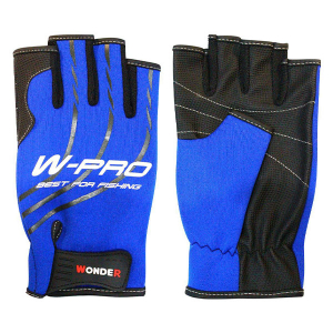 Перчатки без пальцев Wonder W-PRO Blue XXL