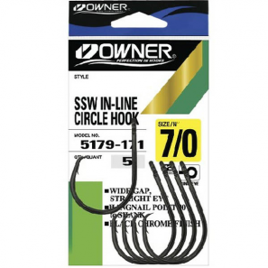 OWNER SSW IN-LINE CIRCLE HOOK 5179