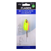 Джиг головка Fladen Big Screw Head Jig 60гр (Orange/Ye)