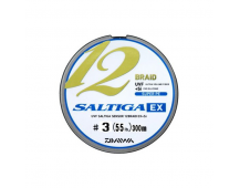 Шнур плетеный Daiwa Saltiga EX 12 Braid UVF+SI #2.5 300м